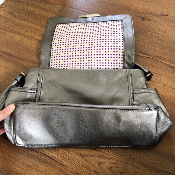 Kate Spade Metalic Silver Shoulder Bag - Picture 5 of 8